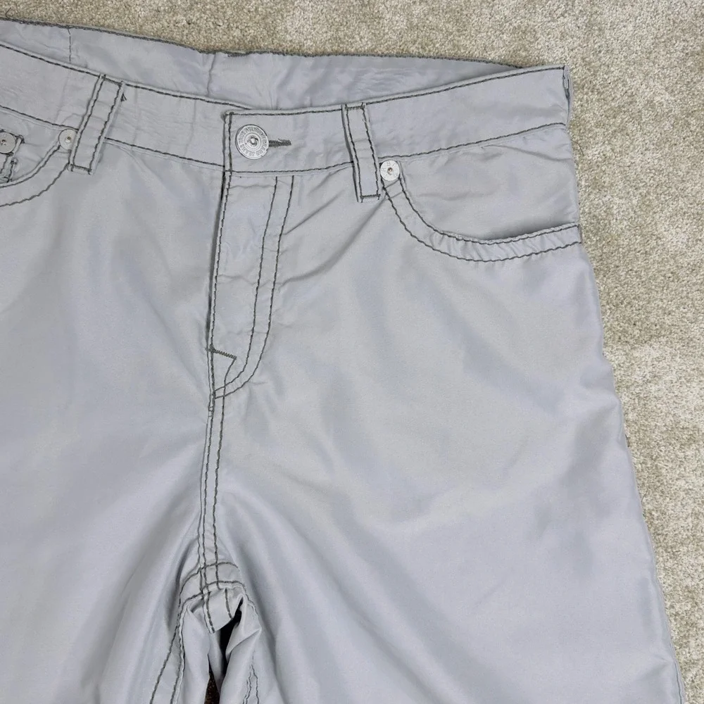 True Religion Mens 40 Board Surf Classic Shorts Y2K 12